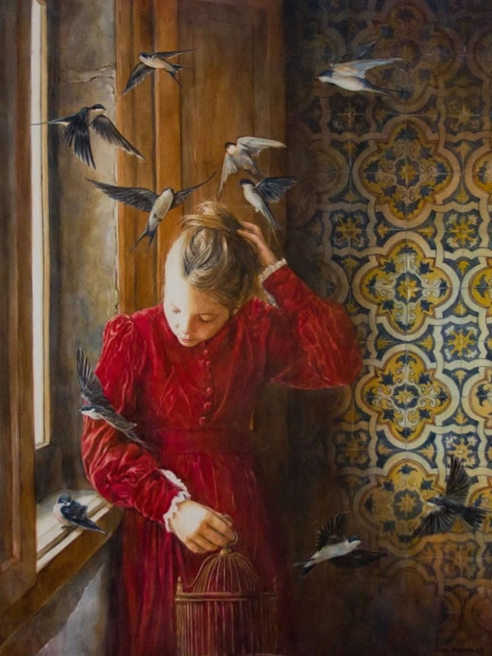 27 Akvarelnih Slika Daniele Werneck Koje Dočaravaju Svjetlost, Emocije i Žensku Eleganciju - 16 27 Akvarelnih Slika Daniele Werneck Koje Dočaravaju Svjetlost, Emocije i Žensku Eleganciju - 16
