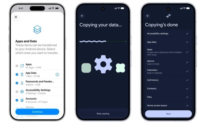 Android 17-ov novi alat za migraciju na iOS sada dostupan na Samsungovim najnovijim sklopivim uređajima