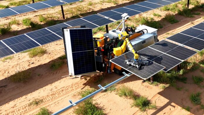 Gritt izlazi iz tajnosti s 34 milijuna dolara za robote koji grade solarne elektrane — a zatim, sve ostalo
