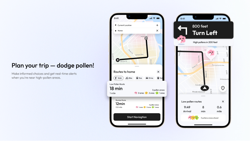 pollennav maps the city by what you can breathe not just where you can walk 6