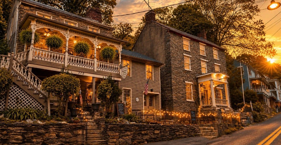 The Town's Inn is a step back in time.