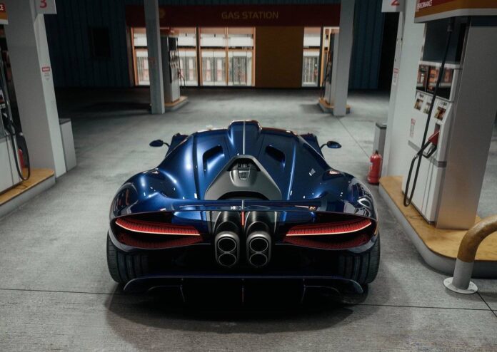 Posljednji W16 Bugatti, postao je kunstno djelo s 1600 konjskih snaga