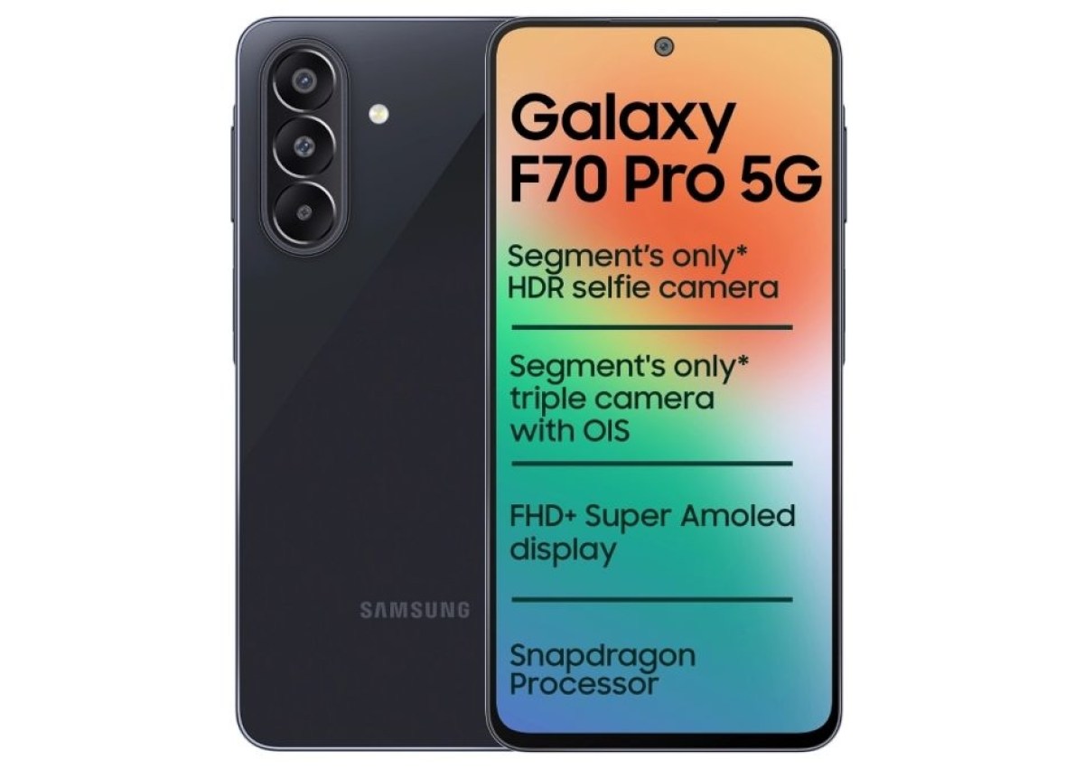 Samsung Galaxy F70 Pro je službeno predstavljen s baterijom od 6.000 mAh i trostrukom kamerom - 3 Samsung Galaxy F70 Pro je službeno predstavljen s baterijom od 6.000 mAh i trostrukom kamerom - 3