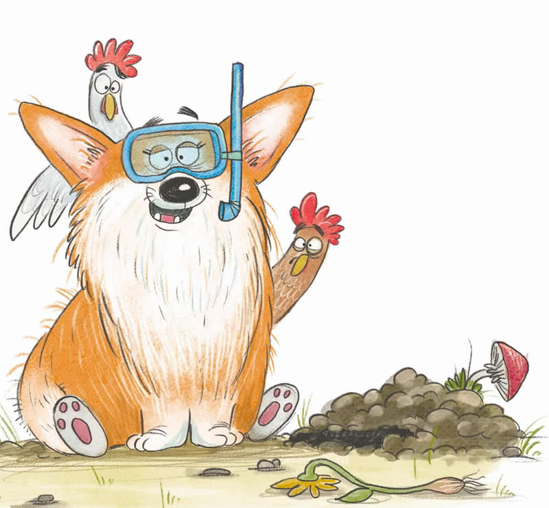 Životinjske ludorije: 33 slatke ilustracije Susan Batori koje pretvaraju životinjsko ponašanje u komediju - 22 Životinjske ludorije: 33 slatke ilustracije Susan Batori koje pretvaraju životinjsko ponašanje u komediju - 22