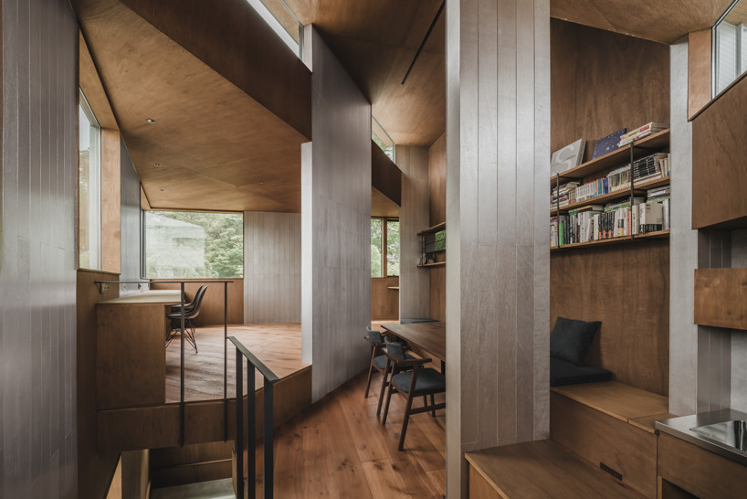 IGArchitects builds tokyo house from field of structural timber walls - 4