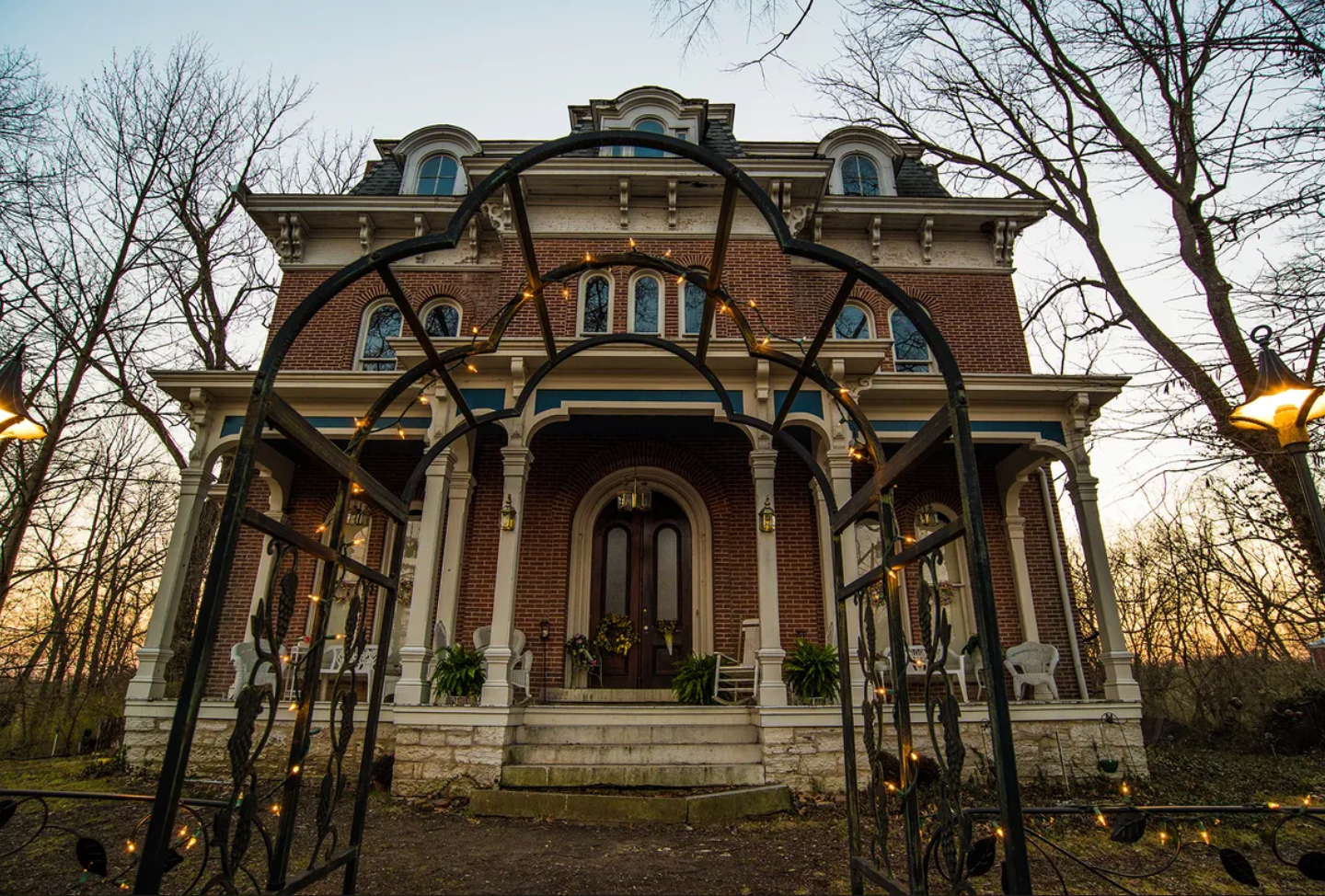 The mansion has been featured on TV shows like