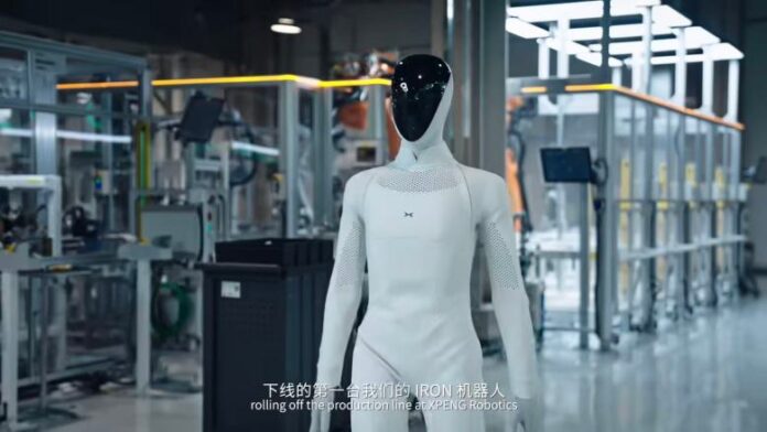 XPeng stavlja proizvodnu liniju humanoidnih robota u pogon dok prvi IRON robot samostalno silazi s trake