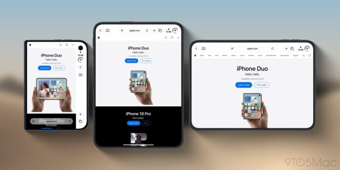 Apple istražuje popravak za skučeni izgled Safarija na vanjskom zaslonu iPhone Duo uređaja