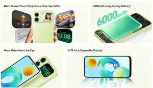 Honor Play20C je također službeni sa stražnjim zaslonom osjetljivim na dodir