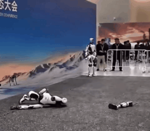 Unitreeov novolansirani robot H2-X gubi nogu na javnoj demonstraciji